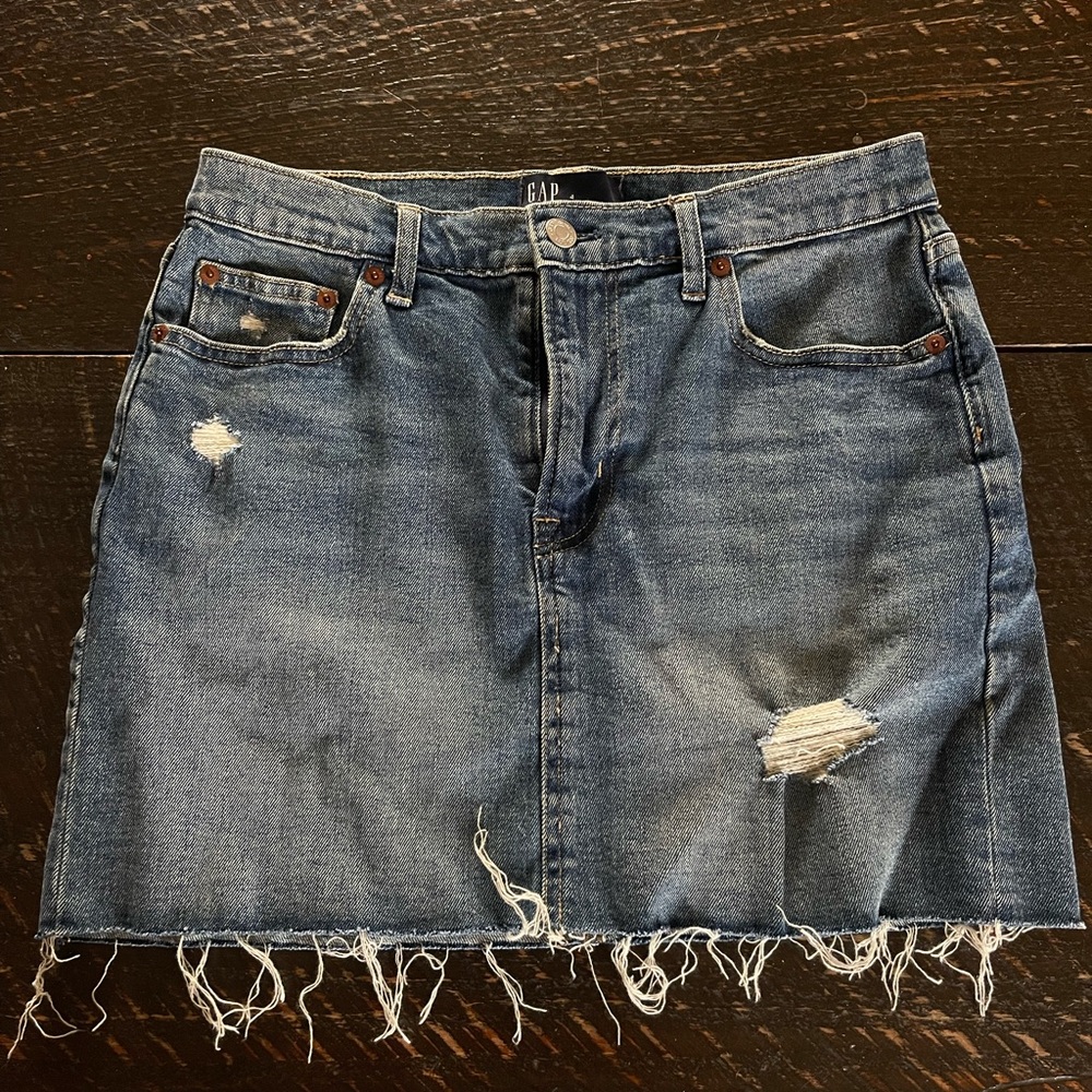 Gap Size 2 Jean mini skirt